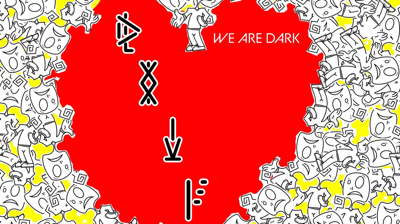 HEART DUDE GRAPHIC TEE