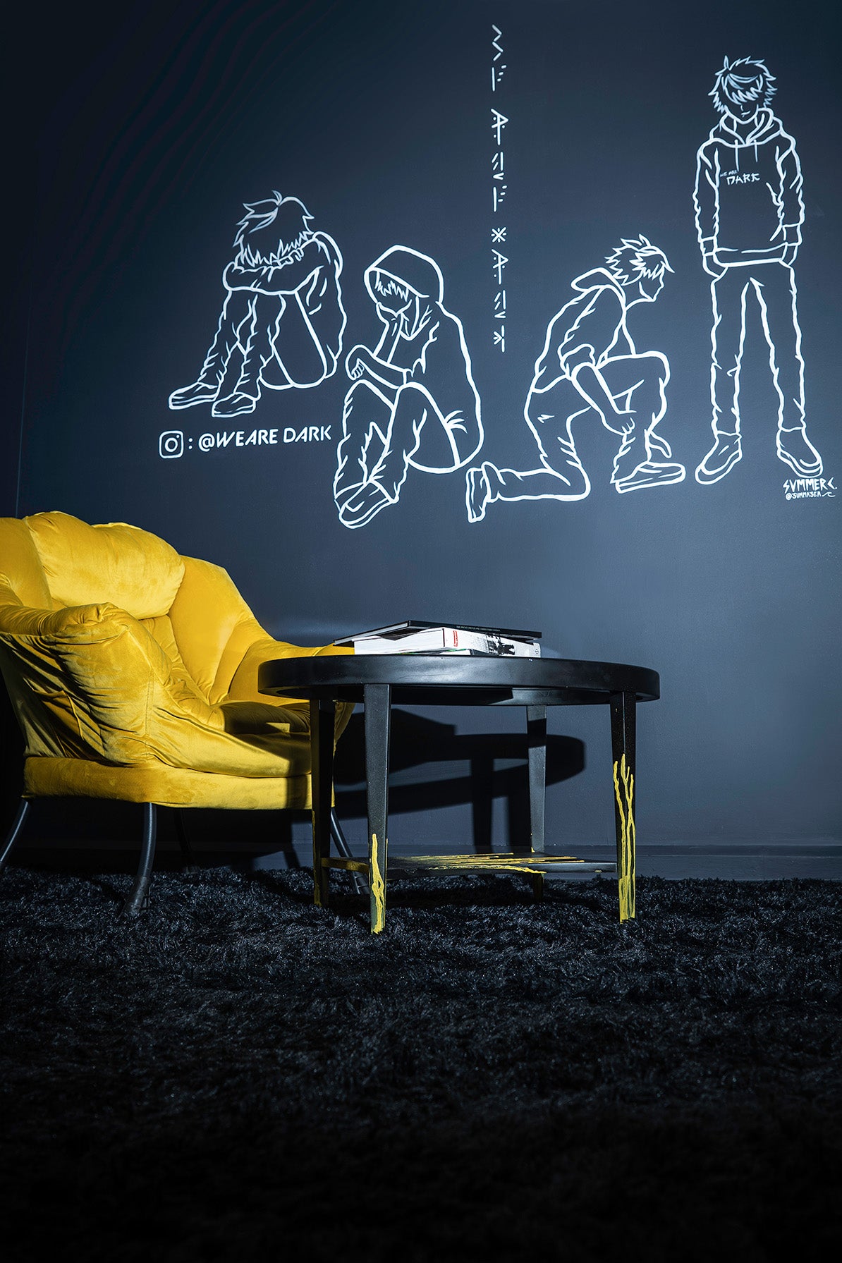 THE MURAL ON THE WALL [IN STORE]